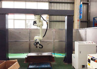 Station robotique de système de coupe de plasma pour le réservoir en acier de mazout pour le plafond de plancher