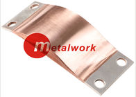 Shunts de cuivre flexibles de la CE, connecteur de cuivre d'aluminium pour la connexion électrique