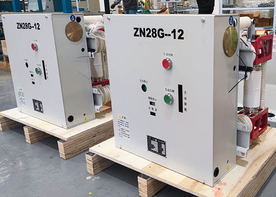 ZN28G - C.A. triphasé 50HZ 12KV de disjoncteur d'intérieur du vide 12 a évalué la tension