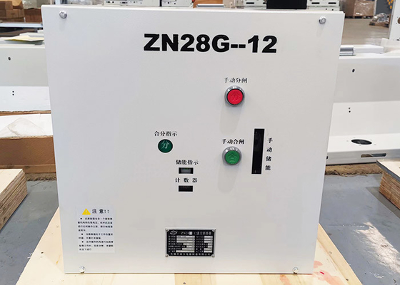 ZN28G - C.A. triphasé 50HZ 12KV de disjoncteur d'intérieur du vide 12 a évalué la tension