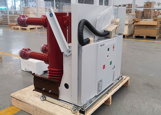 Type 24KV à haute tension d'intérieur de charette à bras de disjoncteur de vide de la série VS1-24