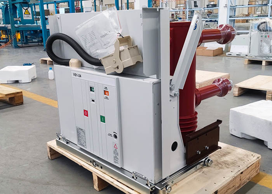 Type 24KV à haute tension d'intérieur de charette à bras de disjoncteur de vide de la série VS1-24