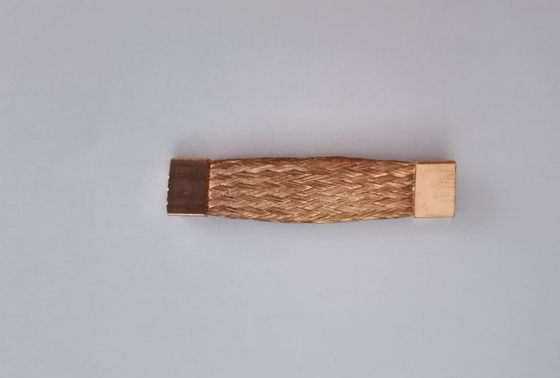 OIN de cuivre faite sur commande de la CE de barre omnibus de cuivre flexible tressée de connecteur CCC