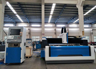 Coupeur de laser de commande numérique par ordinateur de fibre d'acier doux, découpeuse de laser de la fibre 1000W de 1500 x de 3000mm