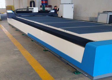 Découpeuse de laser de commande numérique par ordinateur de rendement élevé 2000W 1500 x 6000mm pour l'aluminium