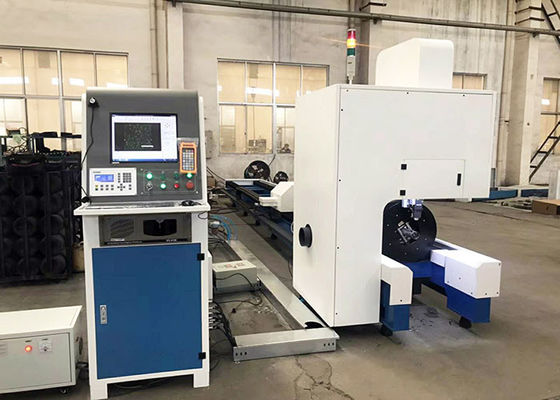 Machine de découpe laser à fibre Raycus IPG 12KW pour tubes en acier CNC avec refroidissement par eau