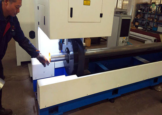 Machine de découpe laser à fibre Raycus IPG 12KW pour tubes en acier CNC avec refroidissement par eau