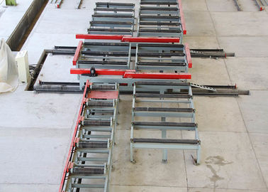 Chaîne de production de poutre en double T de 180 degrés longueur de 4000-15000mm avec la puissance du moteur 1.5KW