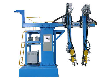 Type en porte-à-faux machine de soudure de CO2 de dos, machine en acier automatique d'Assemblée de boîte