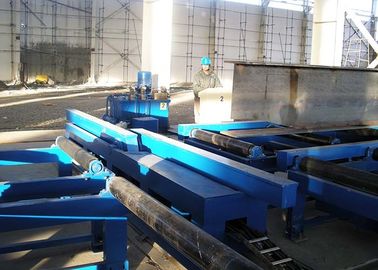 Ligne de soudure automatique de poutre de poutre à caissons de 180 degrés donnant le type mobile de machine