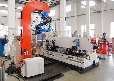 Station robotique de systèmes de soudure de magnétique de CHAT de MIG pour le cylindre hydraulique de pression d'huile