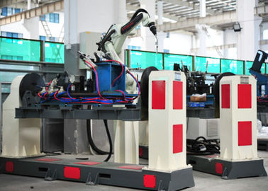 Machine de soudure automatisée par pièces de voiture, montages robotiques de soudure d'écran de couleur de contact de LED