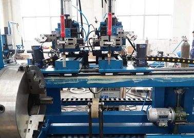Machines faites sur commande de double couture circulaire de torche pour le type tubulaire industriel de tube de Shell