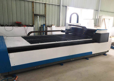 Coupeur de laser de commande numérique par ordinateur de fibre d'acier doux, découpeuse de laser de la fibre 1000W de 1500 x de 3000mm