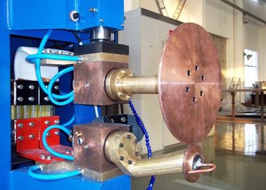 Machine circulaire spéciale de soudure continue, machine de soudure automatique du tuyau 100KVA de conduit de fumée