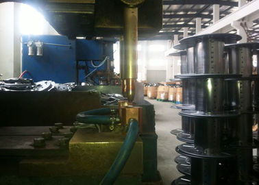 Machine pneumatique de soudage par résistance de tache pour des enrouleurs de câbles avec le double chalumeau