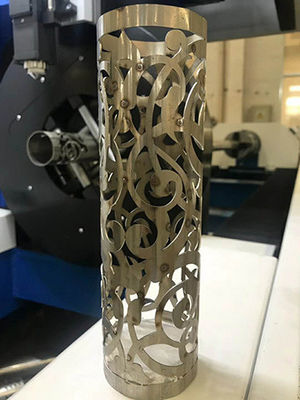 Machine de découpe laser à fibre Raycus IPG 12KW pour tubes en acier CNC avec refroidissement par eau