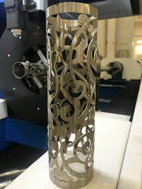 Puissance de laser de fibre de Raycus IPG de découpeuse de tuyau d'acier de la commande numérique par ordinateur 500W de refroidissement par l'eau