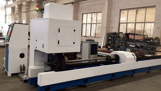 Raycus IPG Machine de découpe de tuyaux CNC 6000W Rouge Noir Haute efficacité FL-T-6000W