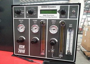 Type gaz de portique de commande numérique par ordinateur et découpeuse de plasma avec la source de plasma de la haute définition