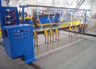 découpeuse de gaz de bande de 4000X8000mm pour la chaîne de production de poutre en double T (9+1)