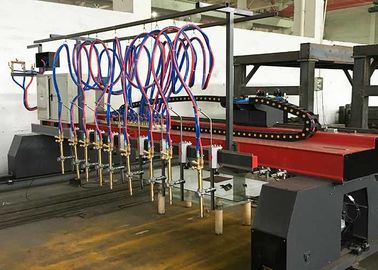 Type de portique de commande numérique par ordinateur flamme de bande et découpeuse de plasma pour la chaîne de production de poutre en double T