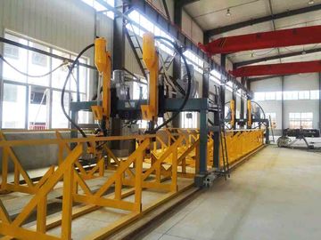 Double système de contrôle électrique automatique de structure métallique de machine de soudure de portique d'entraînement