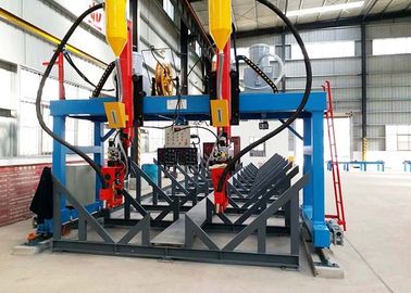 200-800 chaîne de production de poutre en double T de largeur de Web de millimètre distance adaptée aux besoins du client automatique de rail de LMH-5000