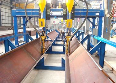 Chaîne de production automatique de poutre en double T puissance globale en acier de la machine de soudure de portique 10kw