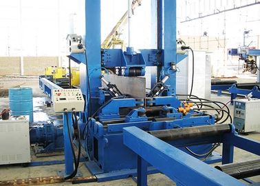 6-40 chaîne de production de poutre en double T d'épaisseur de bride de millimètre centrage automatique hydraulique