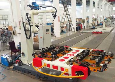 Station robotique automatique de systèmes de soudure pour le plateau en aluminium/soudure en aluminium de palette