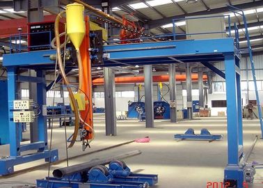 Type de portique machine de soudure automatique de Polonais léger pour la puissance élevée 10KW de moteur principal de mât