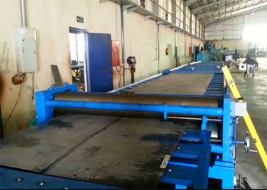 Acier doux de petit pain chaud hydraulique fendant la ligne début de découpeuse de trapèze de page blanche