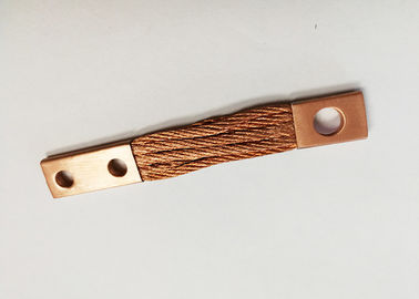 La coutume de cuivre flexible tressée de connecteur a étamé OIN de cuivre ccc de la CE de barre omnibus