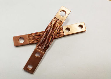 La coutume de cuivre flexible tressée de connecteur a étamé OIN de cuivre ccc de la CE de barre omnibus