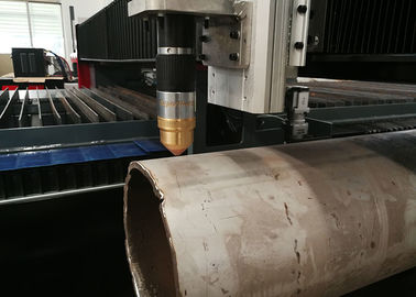 Découpeuse en métal de commande numérique par ordinateur de tuyau et de plat avec les Etats-Unis Hypertherm HPR 130XD