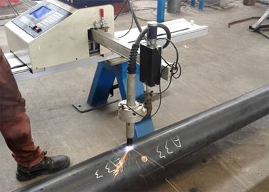 Découpeuse portative de plasma en métal de commande numérique par ordinateur pour les tubes ronds et les tuyaux carrés
